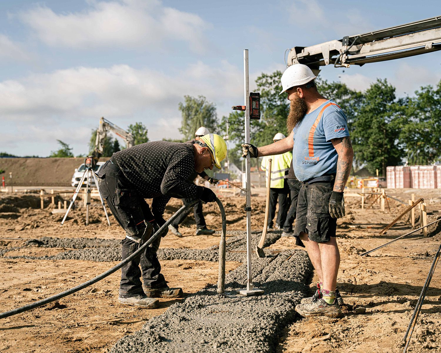 Beton og fundamenter  til erhverv